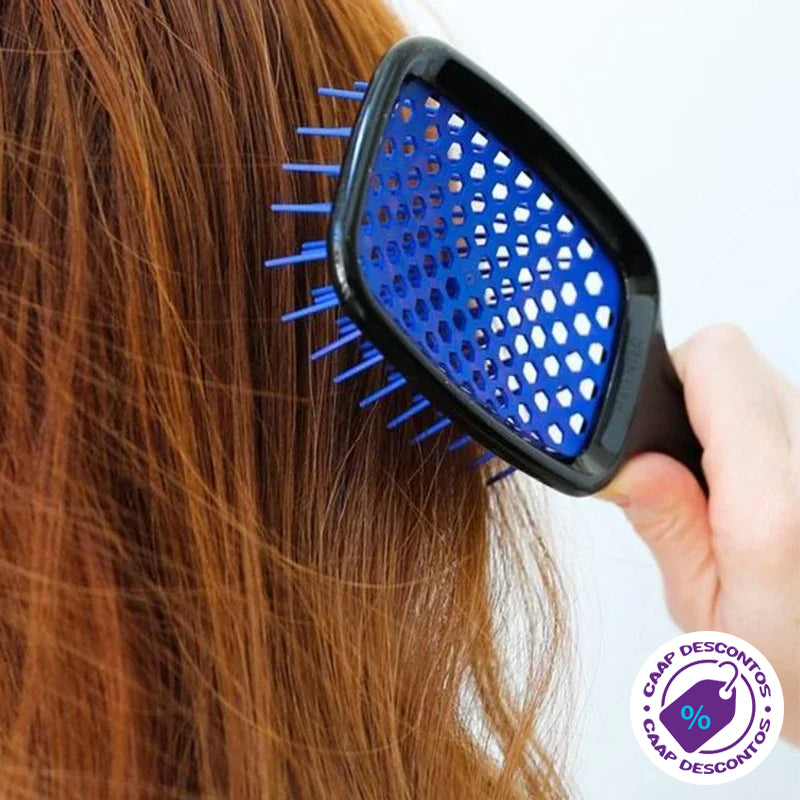 Fhi Heat AirFlow Care Comb: Pente Vazado de Massagem para Cabelos