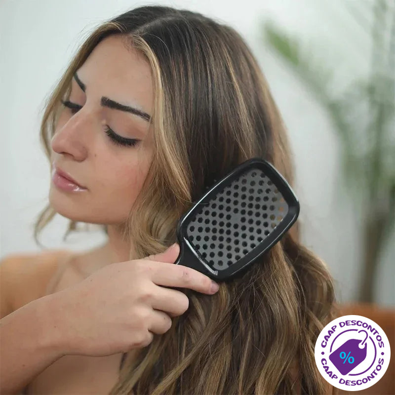 Fhi Heat AirFlow Care Comb: Pente Vazado de Massagem para Cabelos