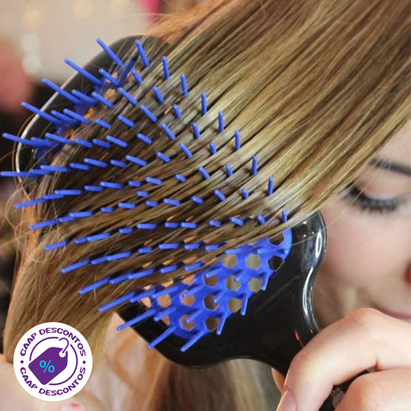 Fhi Heat AirFlow Care Comb: Pente Vazado de Massagem para Cabelos